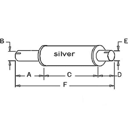 Aftermarket Vertical Muffler For Mpl Moline Tractor Models M5 M602 M604 10A23891
